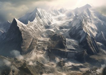 éboulements dans les alpes
