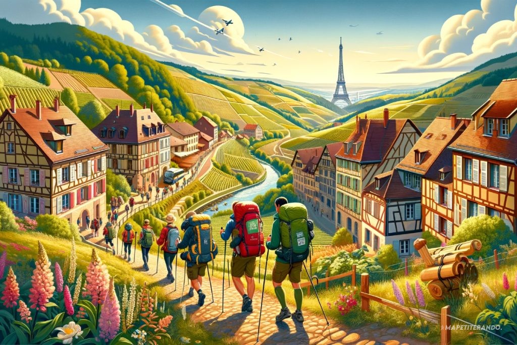 grande randonnée paris alsace