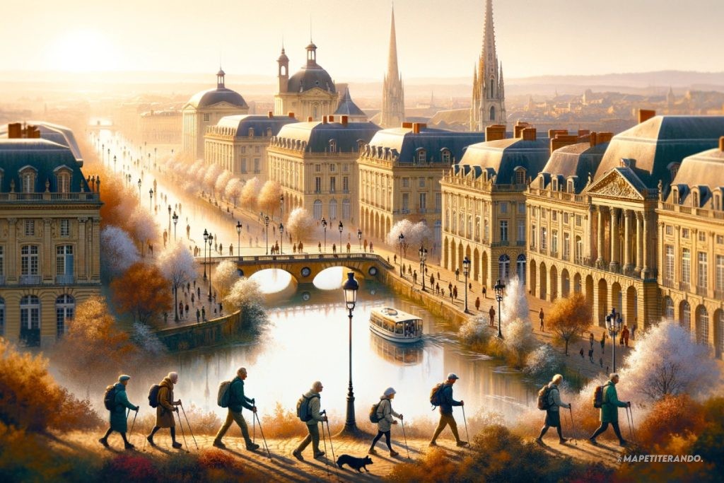 bordeaux marche nordique
