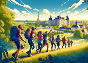 grande randonnée vers paris maine et loire