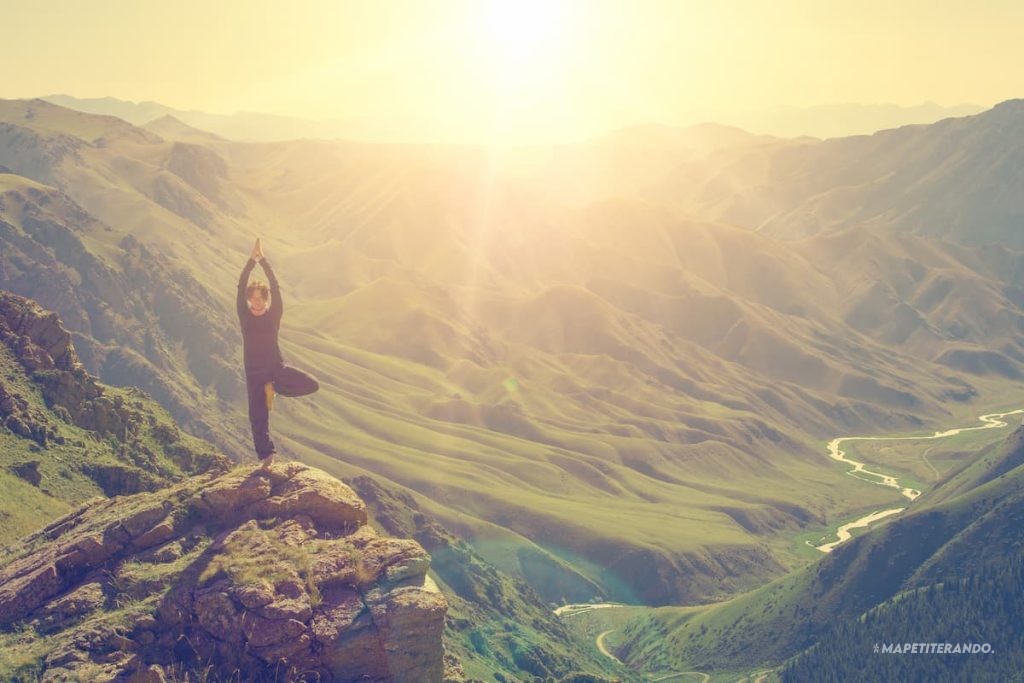 yoga et randonnée