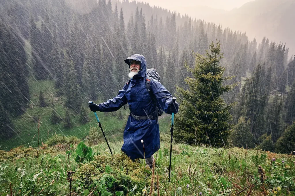 randonnée pluie
