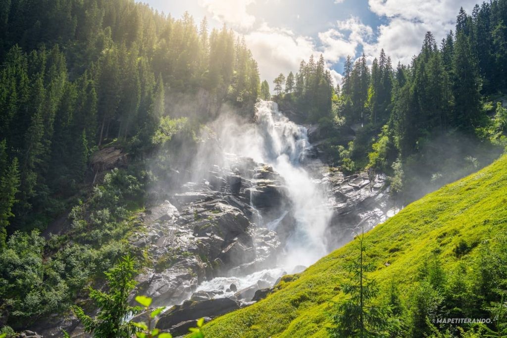 Les célèbres cascades de Krimml