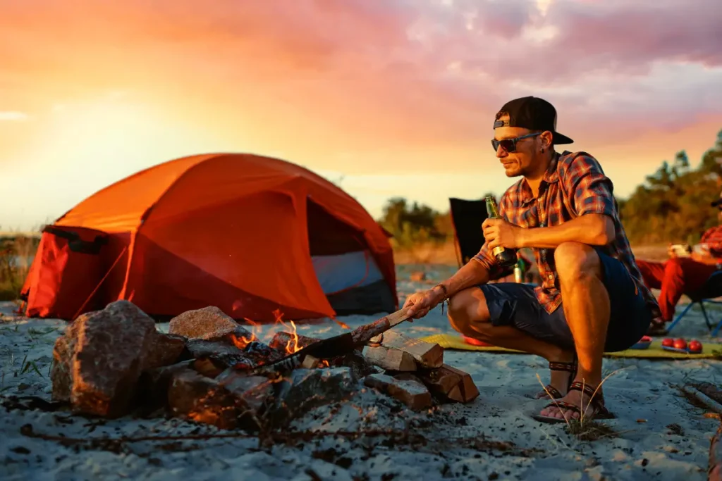 différence bivouac camping sauvage