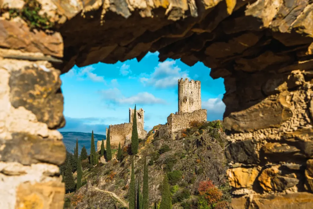 château de Lastours