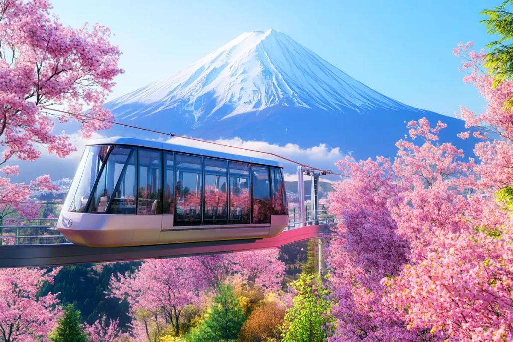 japon mont fuji tramway