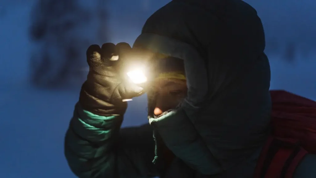 rando de nuit hiver