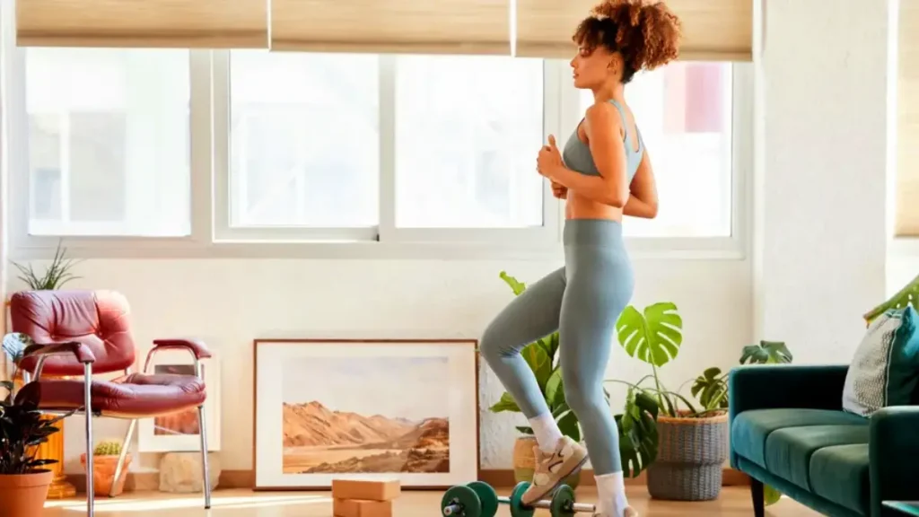 entrainement de marche intérieur