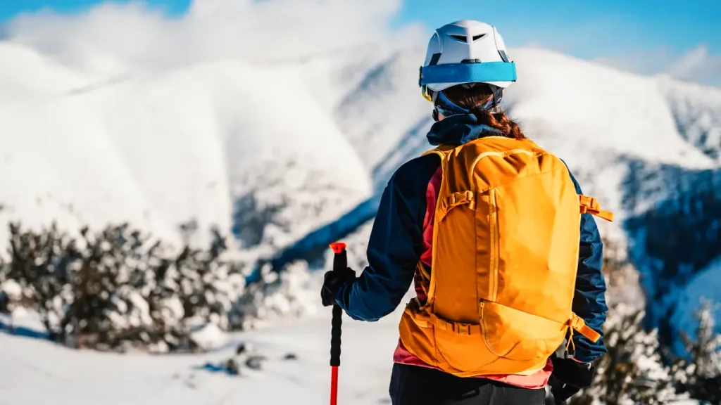 on piste