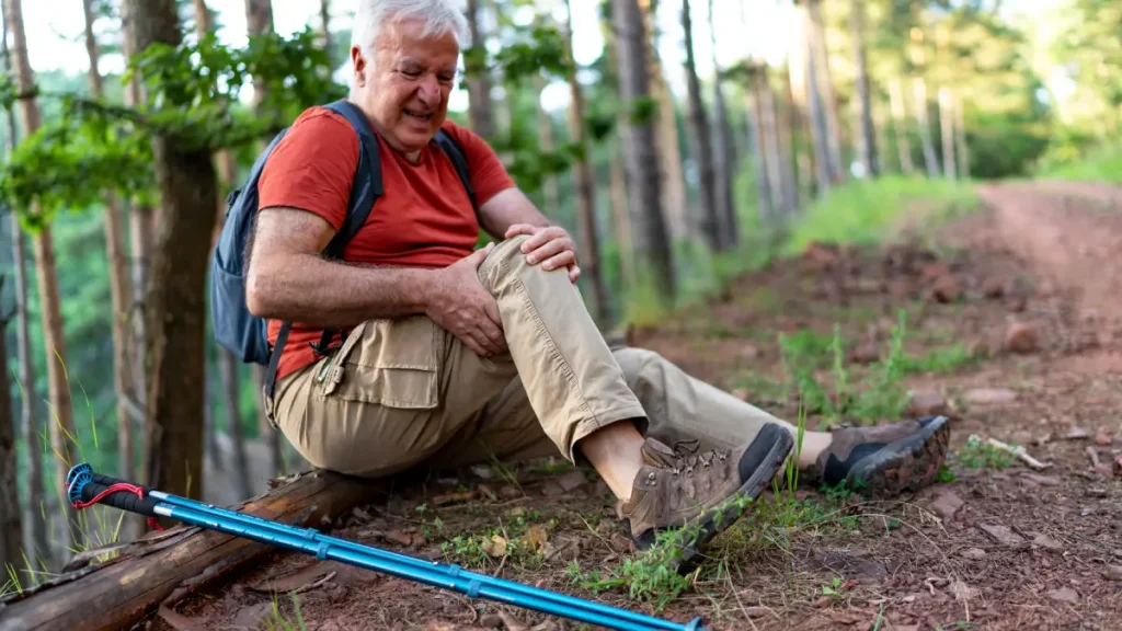 "quipement mal genoux randonnée