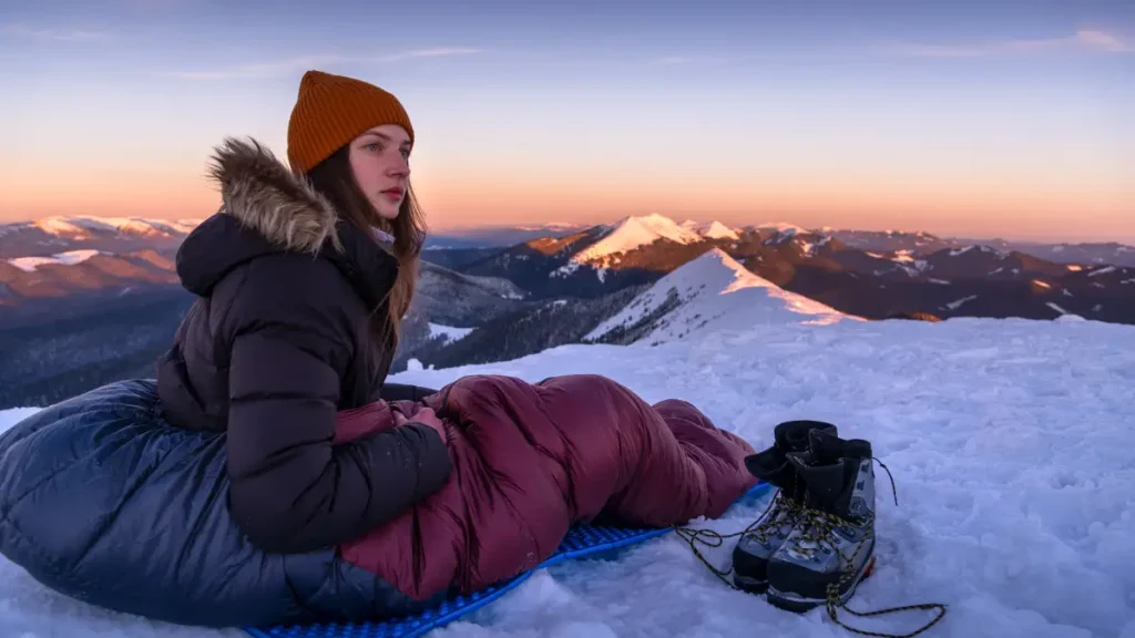 duvet bivouac hiver