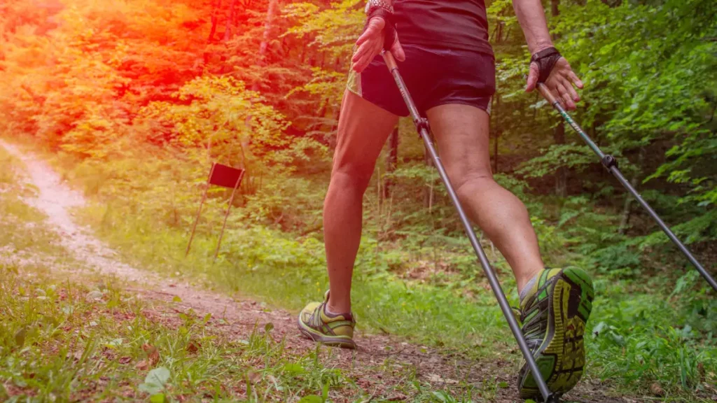 technique marche nordique