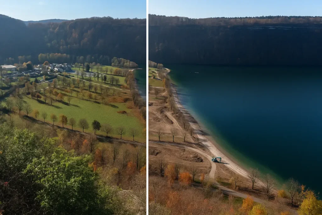 lac chalain travaux