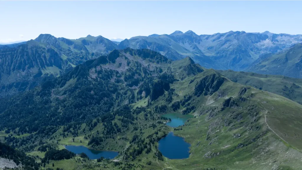 etang bleu