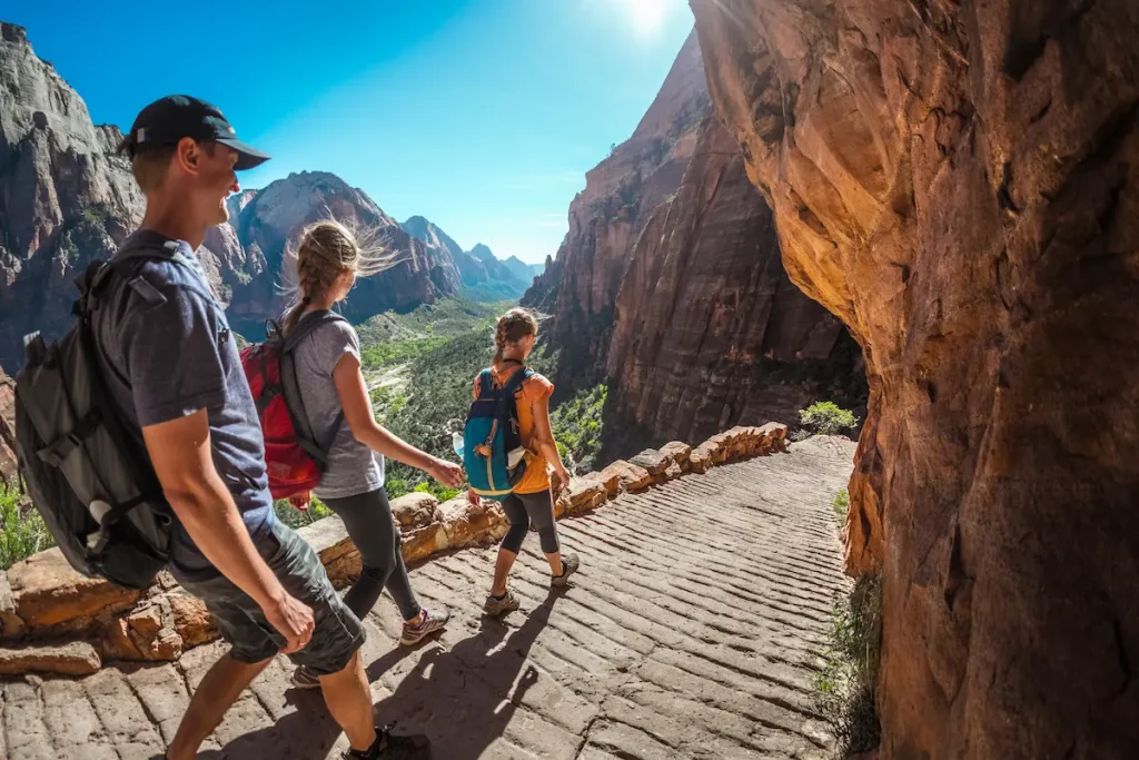 zion hike