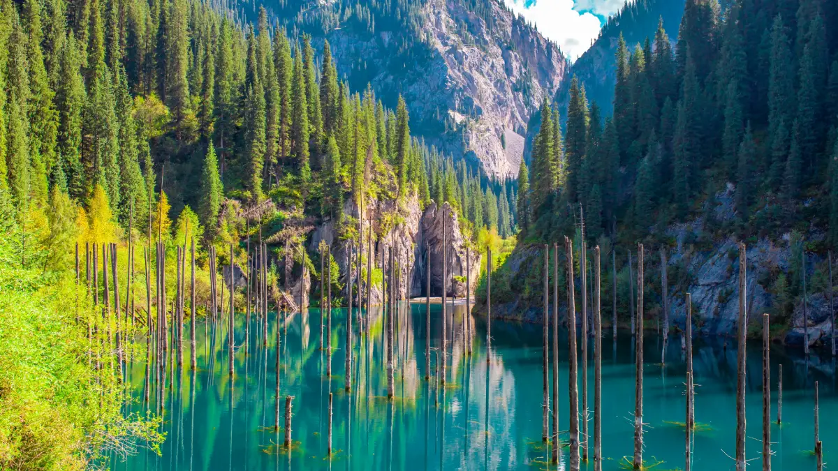 Lac Kaindy, Kazakhstan