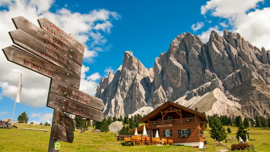 dolomites paris sans avion
