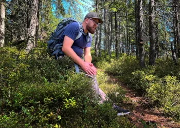 douleurs genoux randonneurs