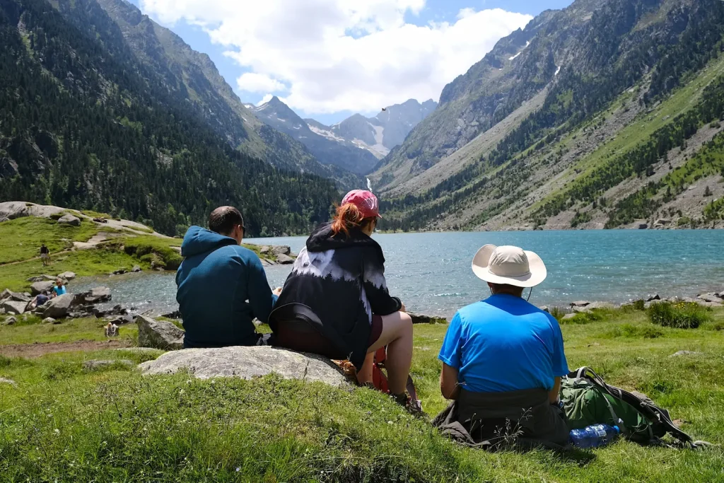 pique nique lac pyrénées