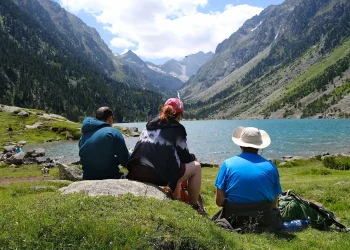 pique nique lac pyrénées