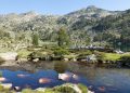 Lac de montagne dans les Pyrénées françaises