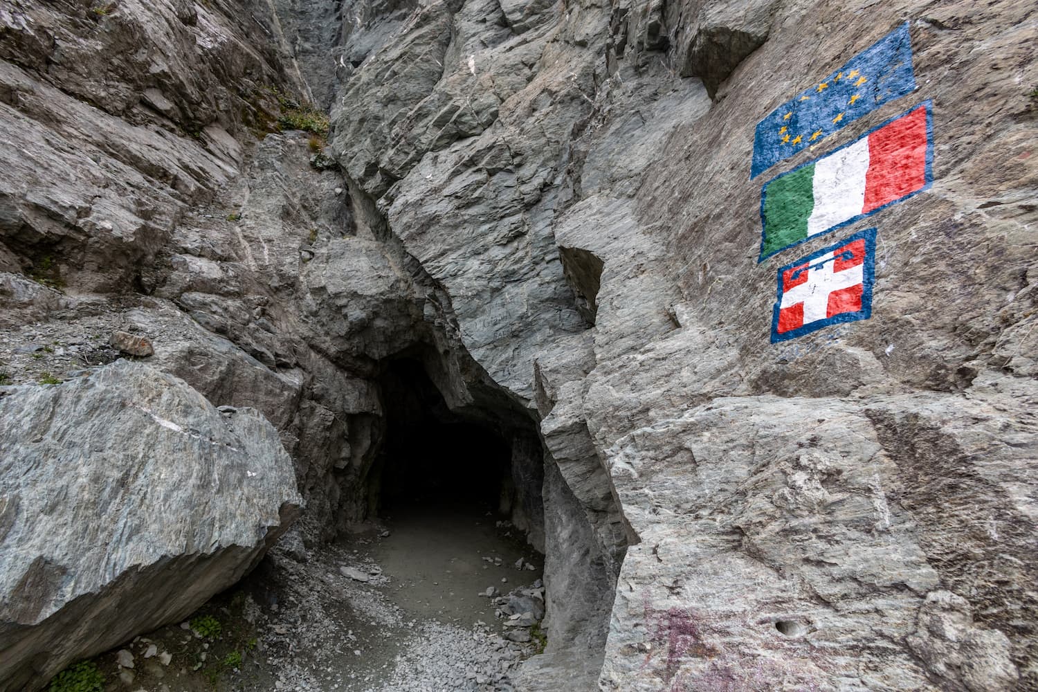 tunnel de la Traversette